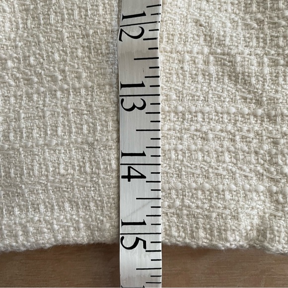 ARITZIA BABATON Ivory Tone on Tone Tweed Bustier Top - Picture 8 of 8